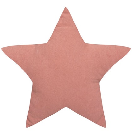 Pink pillow, star