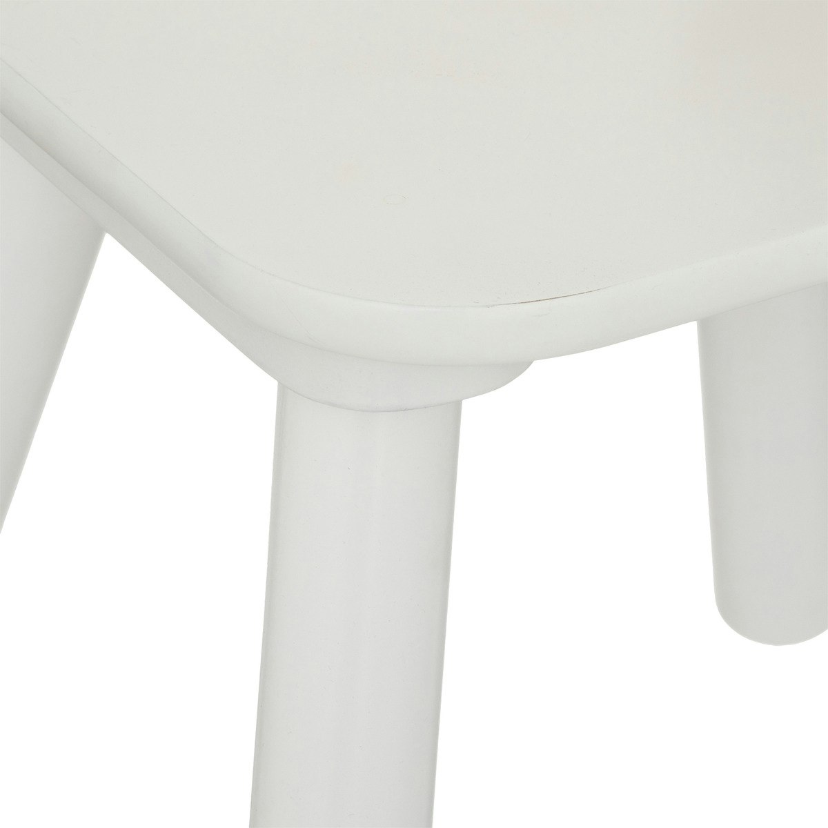 White chair for the children's room, star 