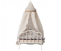 Maileg, mini sänghimmel till dockhuset, cream
