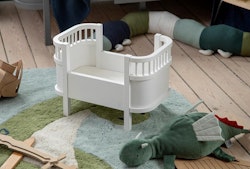 Sebra, Doll's bed with mattress, White
