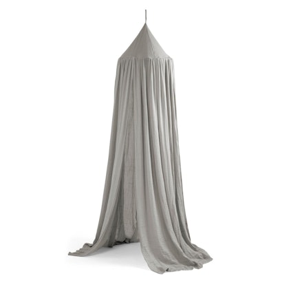 Sebra bed canopy grey with LED lights