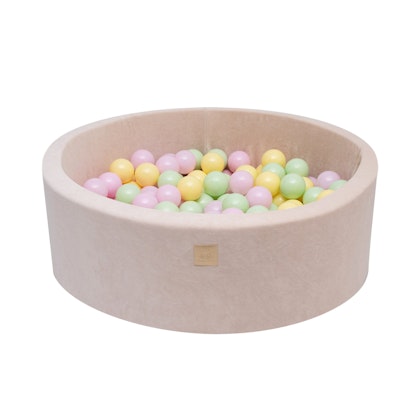 Meow, light grey ball pit with 250 balls, Spring