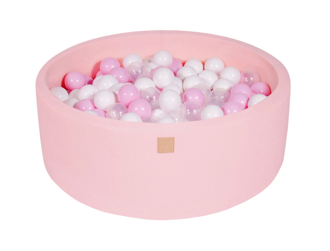 Meow, light pink ball pit with 200 balls, Pretty Pink 