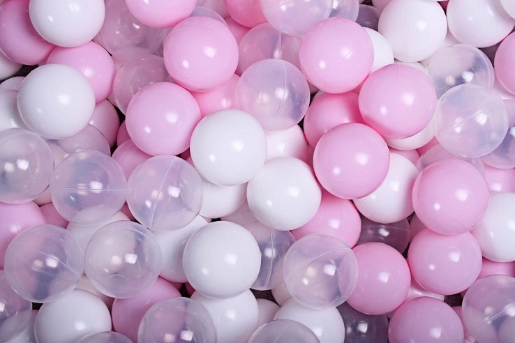 Meow, light pink ball pit with 200 balls, Pretty Pink 