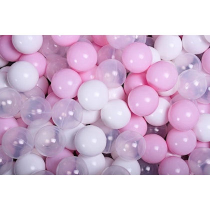 Meow, light pink ball pit with 200 balls, Pretty Pink