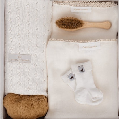 Cotton & Sweets, Gift Set Newborn III, Vanilla