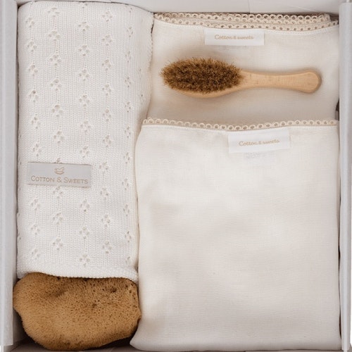 Cotton & Sweets, Gift Set Newborn IV, Vanilla