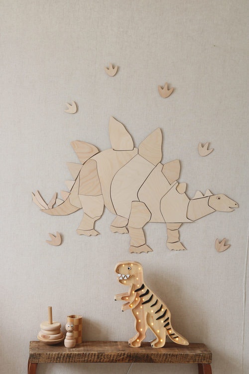Wall decoration Stegosaurus 