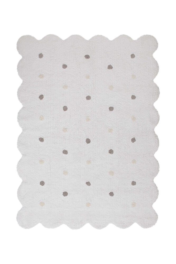 Lorena Canals rug for the children's room 120 x 160, Galleta white 