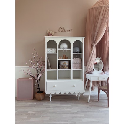 Wood Luck, Cupboard/Cabinet/Bookshelf Babushka White