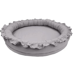 Cotton & Sweets shark junior nest i 100% linne