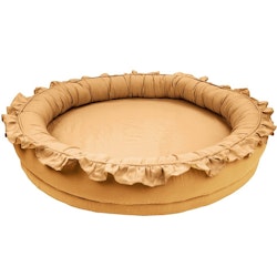 Cotton & Sweets caramel junior nest in 100% linen