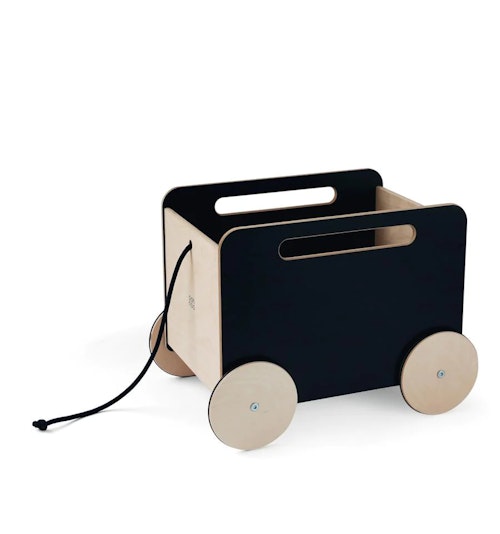 Toy storage on wheels black , Ooh noo