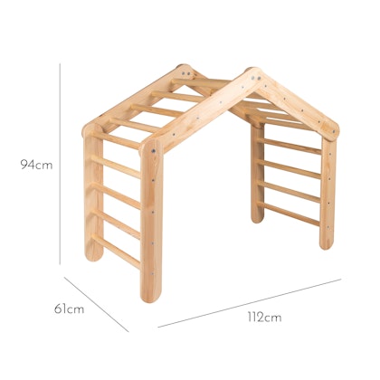 Meow, climbing house for the children's room, natural