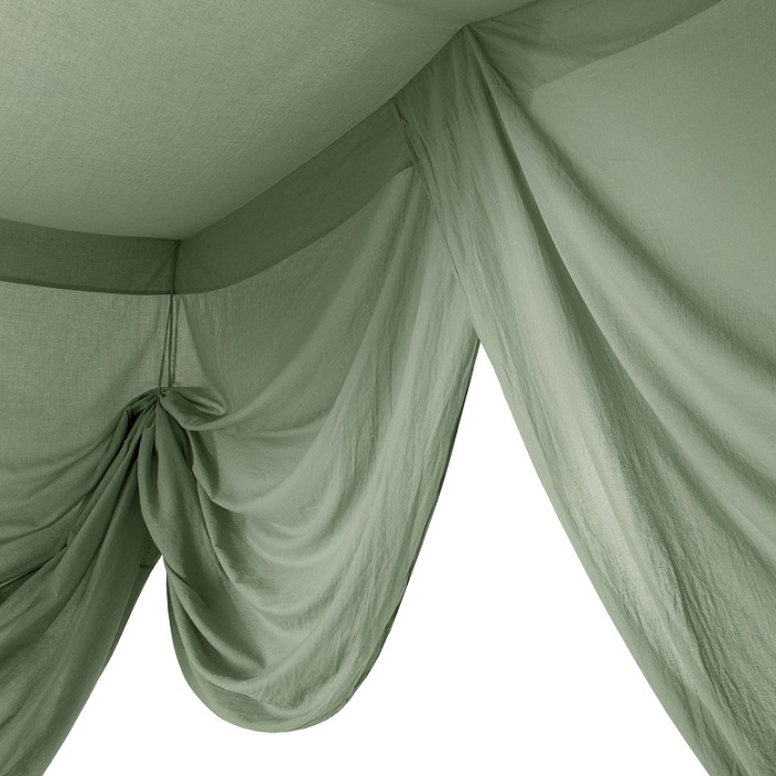 Numero 74, Bed drape bed canopy, Sage green 