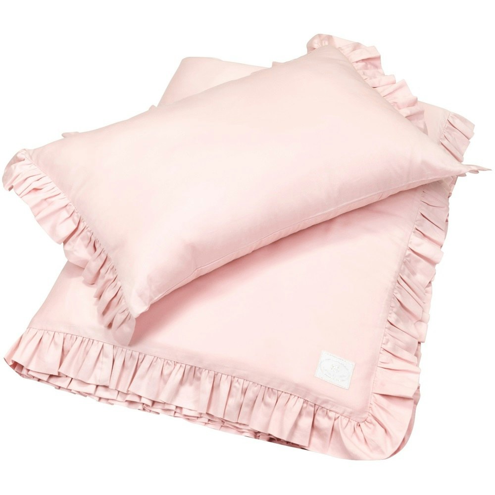 Blush junior bed set 100x135 with flounce, Cotton & Sweets 