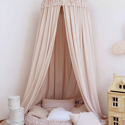 Large bed canopy BOHO pink maxi 70 cm, Cotton & Sweets