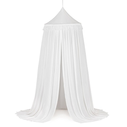 Large bed canopy BOHO white maxi 70 cm, Cotton & Sweets
