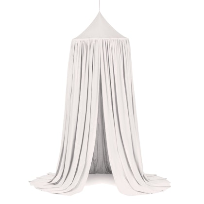 Large bed canopy light grey maxi 70 cm, Cotton & Sweets