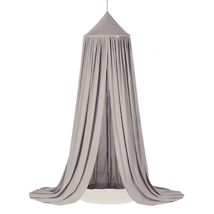 Dark beige cotton bed canopy for the children's room, Cotton & Sweets