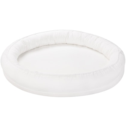 Cotton&Sweets white junior nest in 100% linen, classic