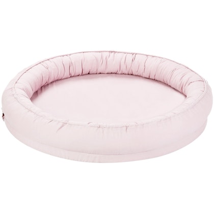 Cotton & Sweets powder pink junior nest in 100% linen, classic