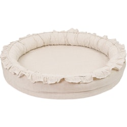 Cotton&Sweets natur/beige junior nest i 100% linne
