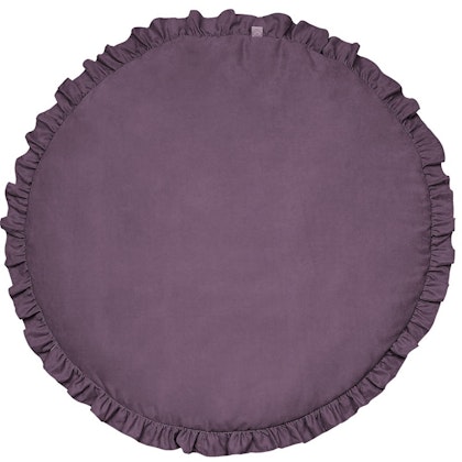 Purple play mat Basic with flounce, Cotton & Sweets