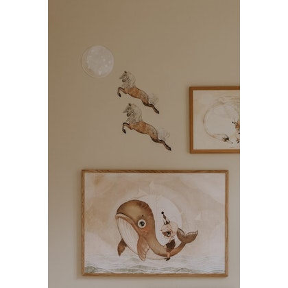 Mrs Mighetto, wall sticker 3-pack Bo & The moon