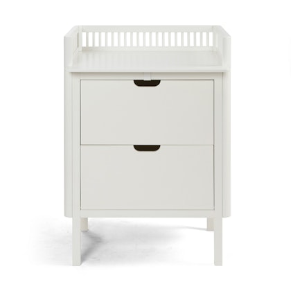 Sebra, changing table dresser 2 in 1, white