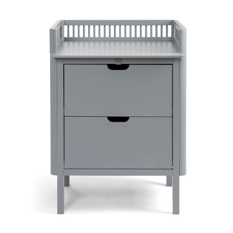 Sebra, changing table dresser 2 in 1, grey 