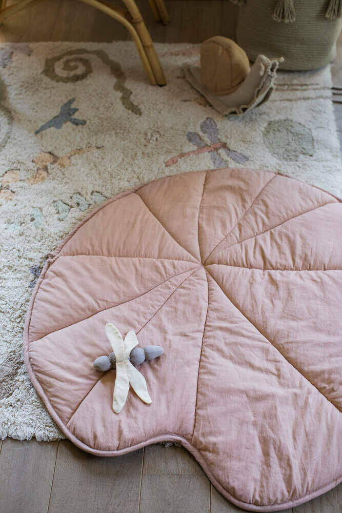 Lorena Canals, Cotton Play Mat, Water Lily Vintage Nude 