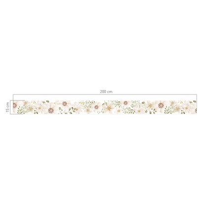 Wall Stickers White Flowers