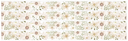 Wall Stickers White Flowers