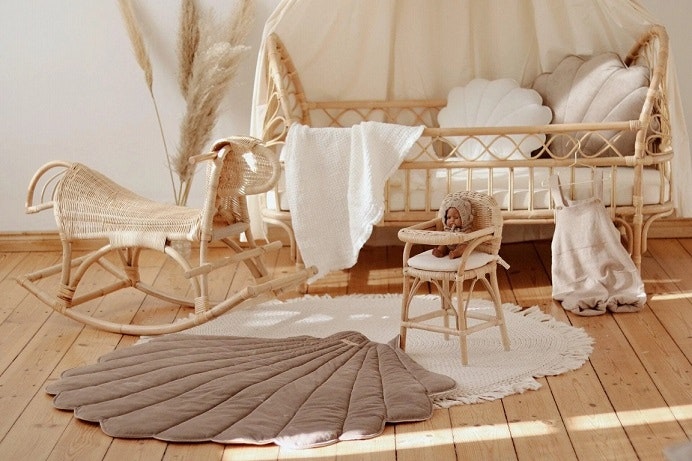 Moi Mili, Bed Canopy  - Raw cotton 