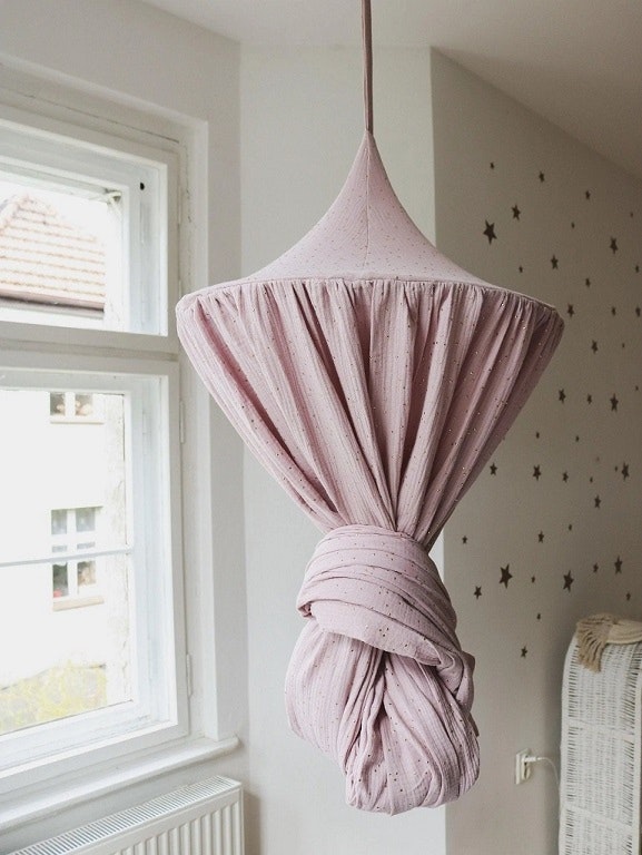 Moi Mili, Bed Canopy  - Pink Gold 