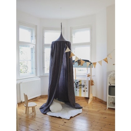 Moi Mili, Bed Canopy  - Gold Anthracite