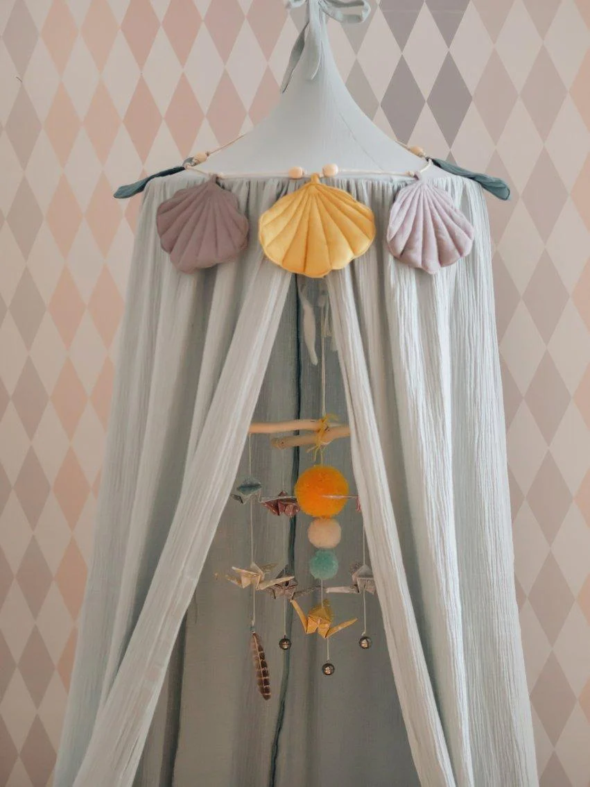 Moi Mili,  Bed Canopy - Mint 
