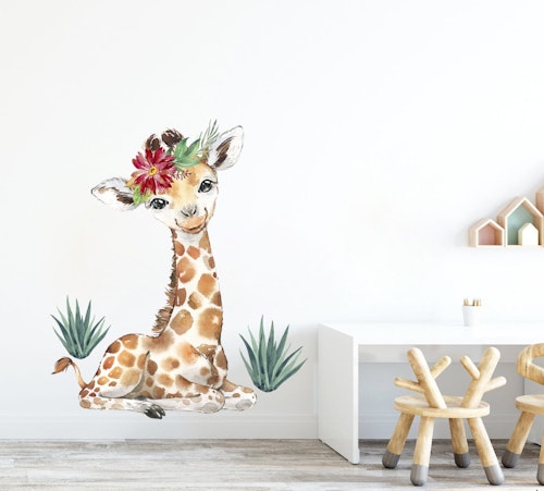 Wall sticker, Giraffe