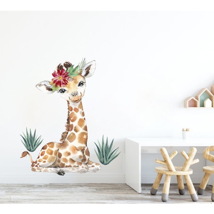 Wall sticker, Giraffe