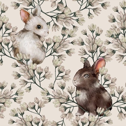 Dekorillo, wallpaper Rabbit world light
