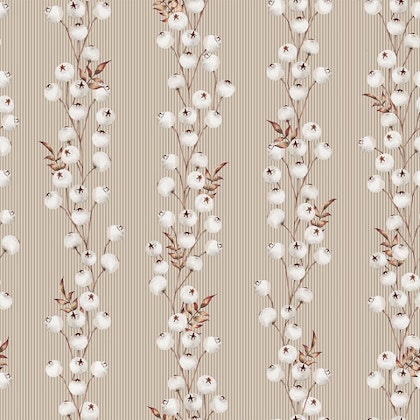 Dekorillo, wallpaper Beige rowan berry