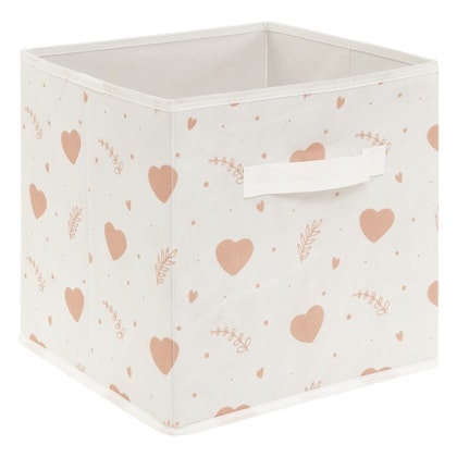 Storage basket Hearts, set of 2