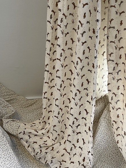 Konges Sløjd, cotton bed canopy, Roar 