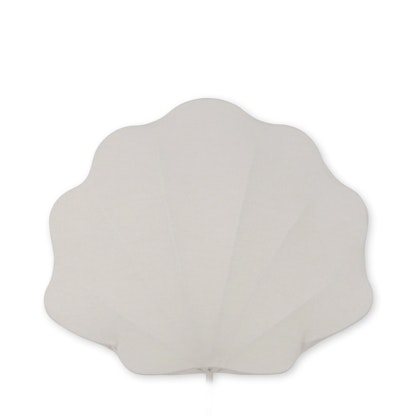 Konges Sløjd, wall lamp in cotton, Off white clam