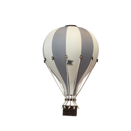 Hot air balloon Dark grey/beige