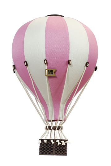 Luftballong Puderrosa/beige Storlek S och M