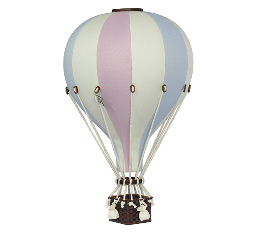 Luftballong Mint/lila/beige 