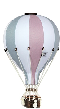 Luftballong Mint/lila/vit