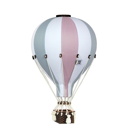 Luftballong Mint/lila/vit